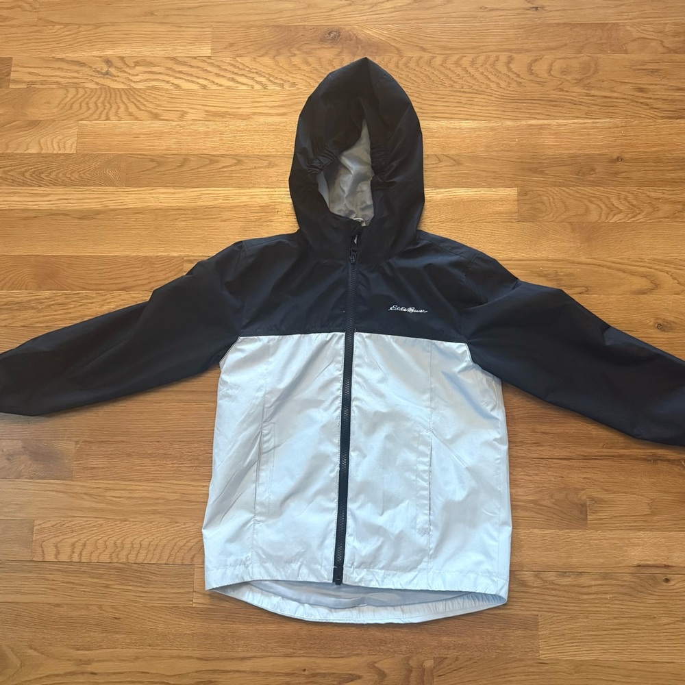 Eddie Bauer Black and Gray Kids Jacket